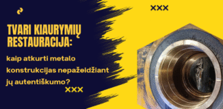 Tvari kiaurymių restauracija sunkiajai technikai